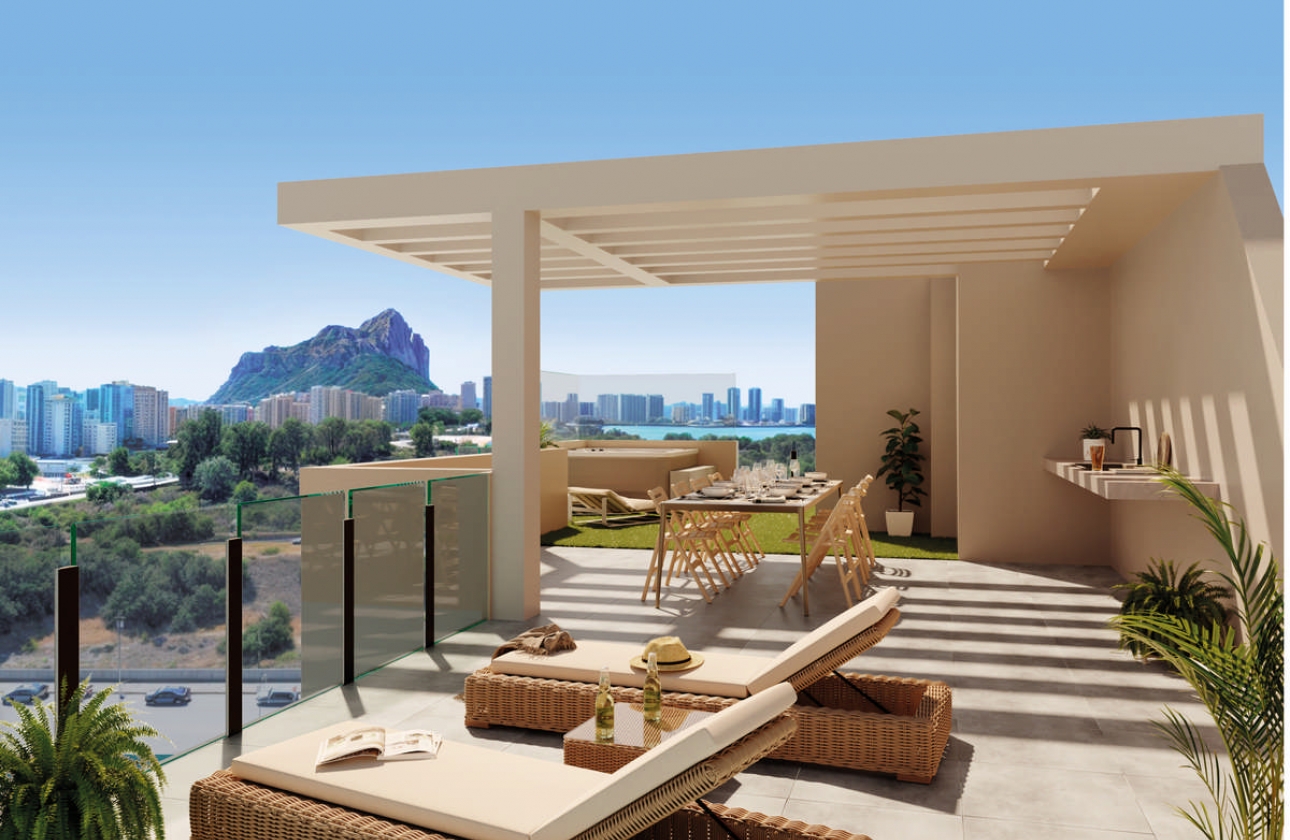 New Build - Ground floor apartment - Calpe