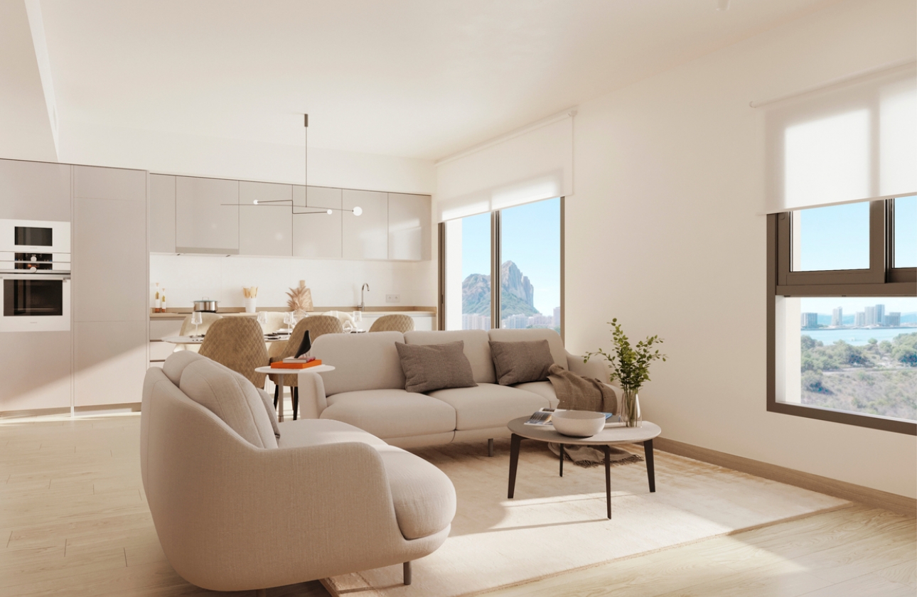 Obra nueva - Apartamento / piso - Calpe
