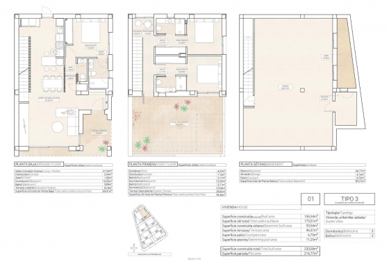 Obra nueva - Villa - Hondón de las Nieves - Centro