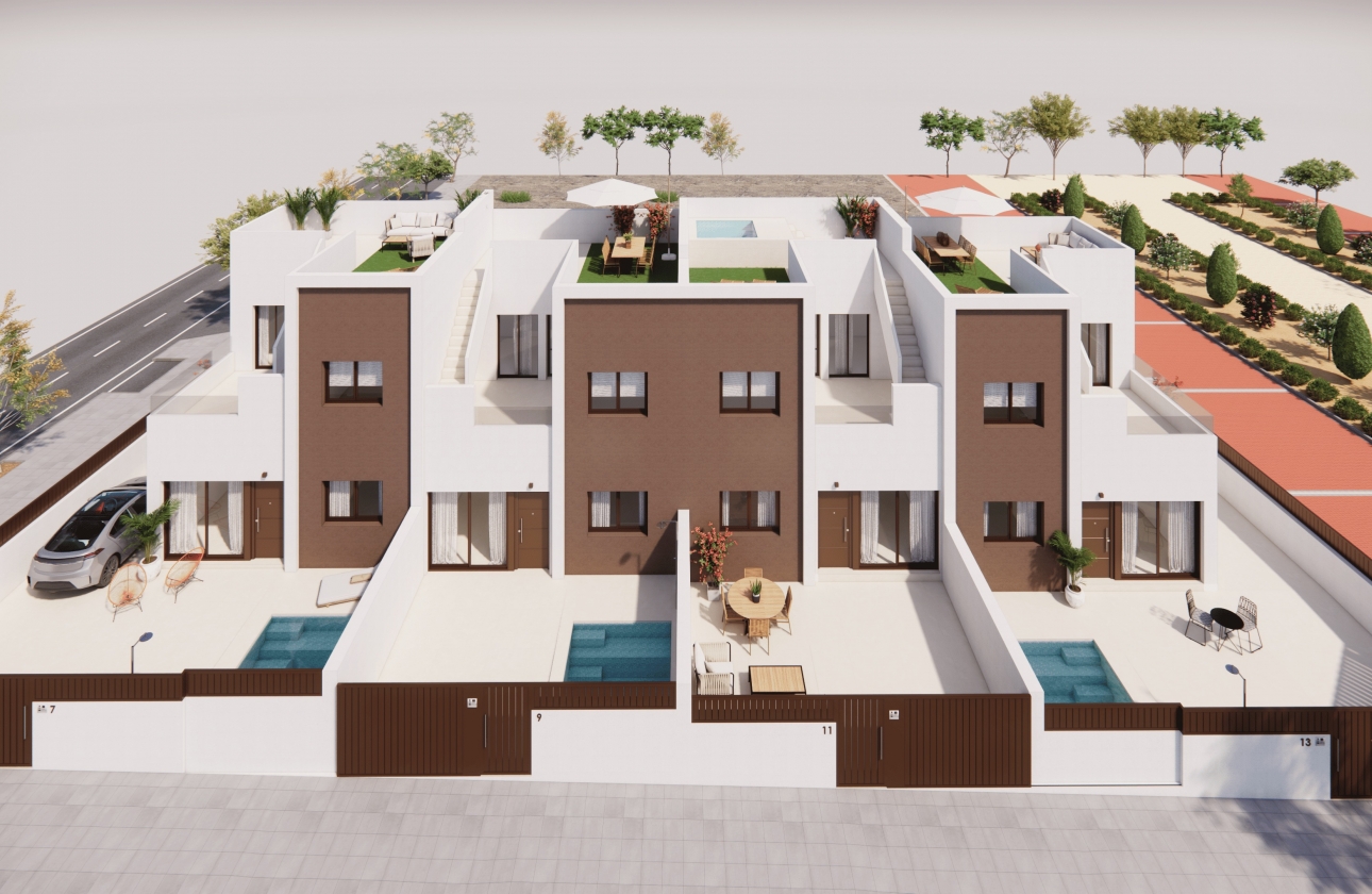 Nouvelle construction - terraced - Pilar de la Horadada