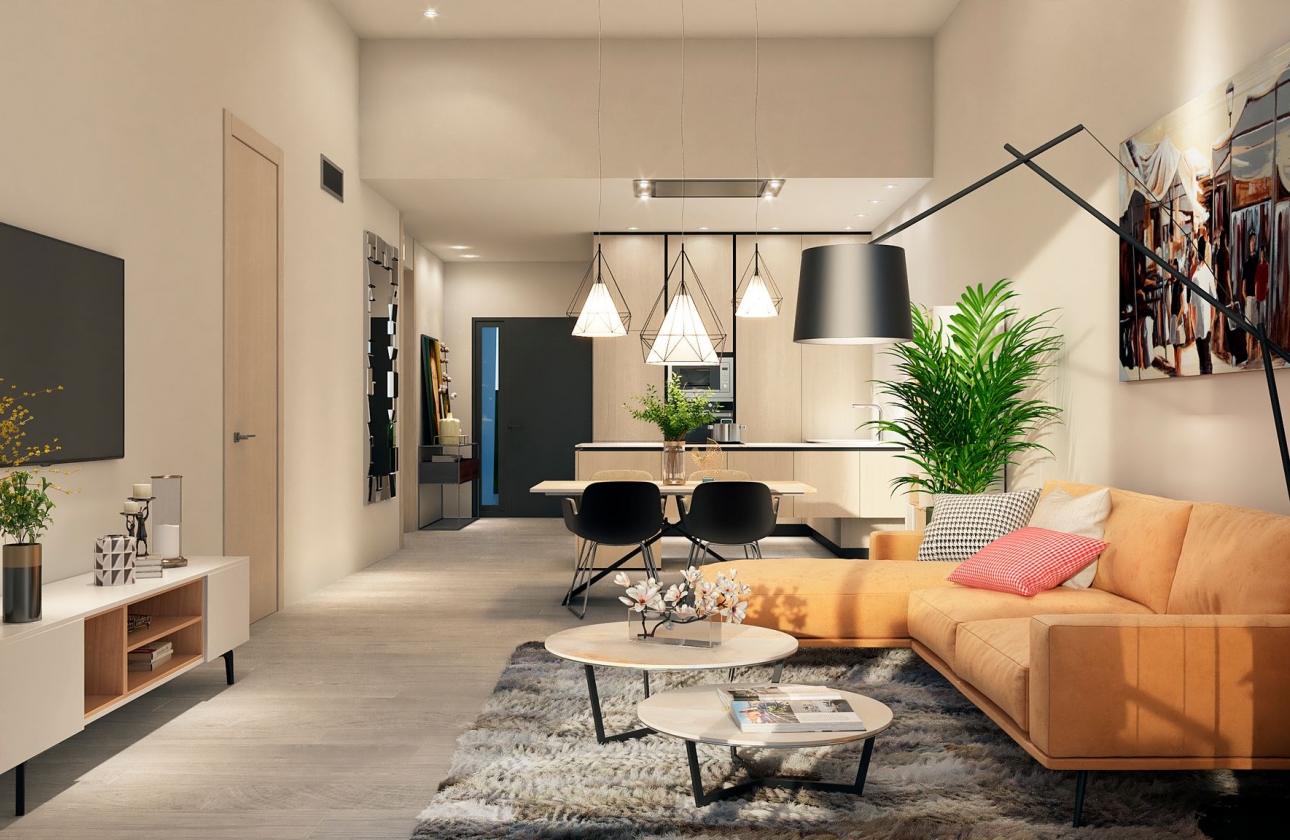 Nieuwbouw Woningen - Ground floor apartment - Algorfa