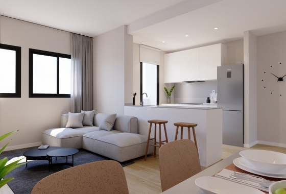 Obra nueva - Ground floor apartment - Algorfa