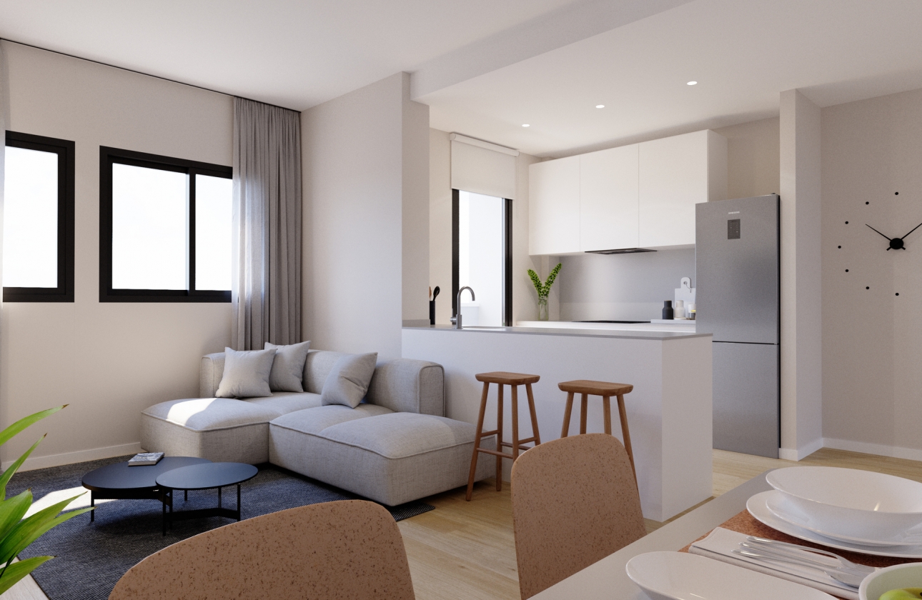 Nouvelle construction - Ground floor apartment - Algorfa