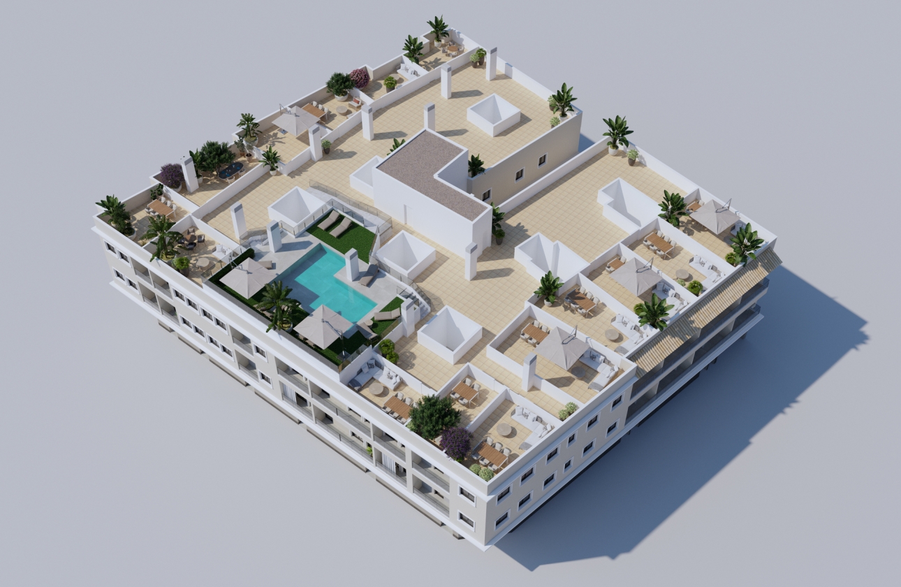 Nouvelle construction - Appartement - Algorfa