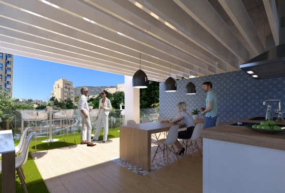 Obra nueva - Apartamento / piso - Calpe