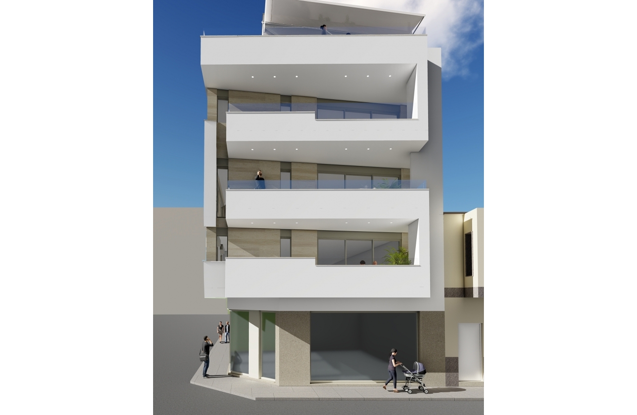 Nieuwbouw Woningen - Ground floor apartment - Torrevieja