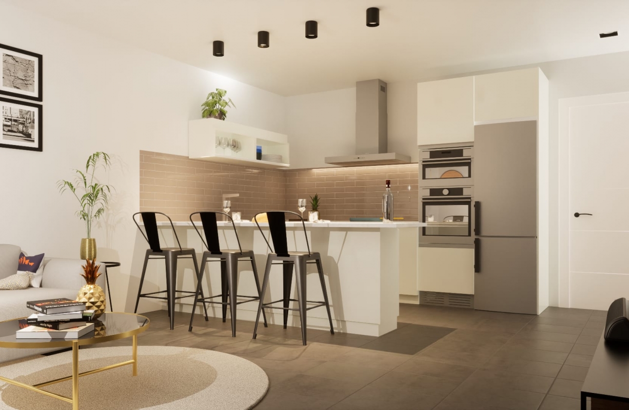 New Build - Ground floor apartment - Finestrat