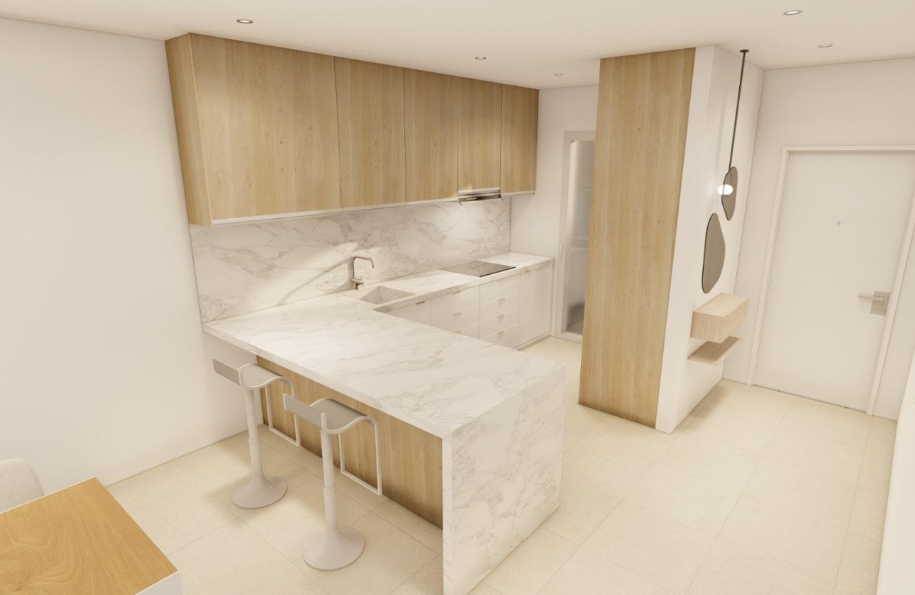 Obra nueva - Ground floor apartment - Pilar de la Horadada