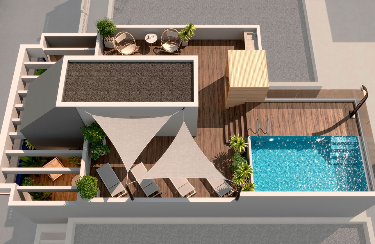 New Build - Apartment / flat - Torrevieja