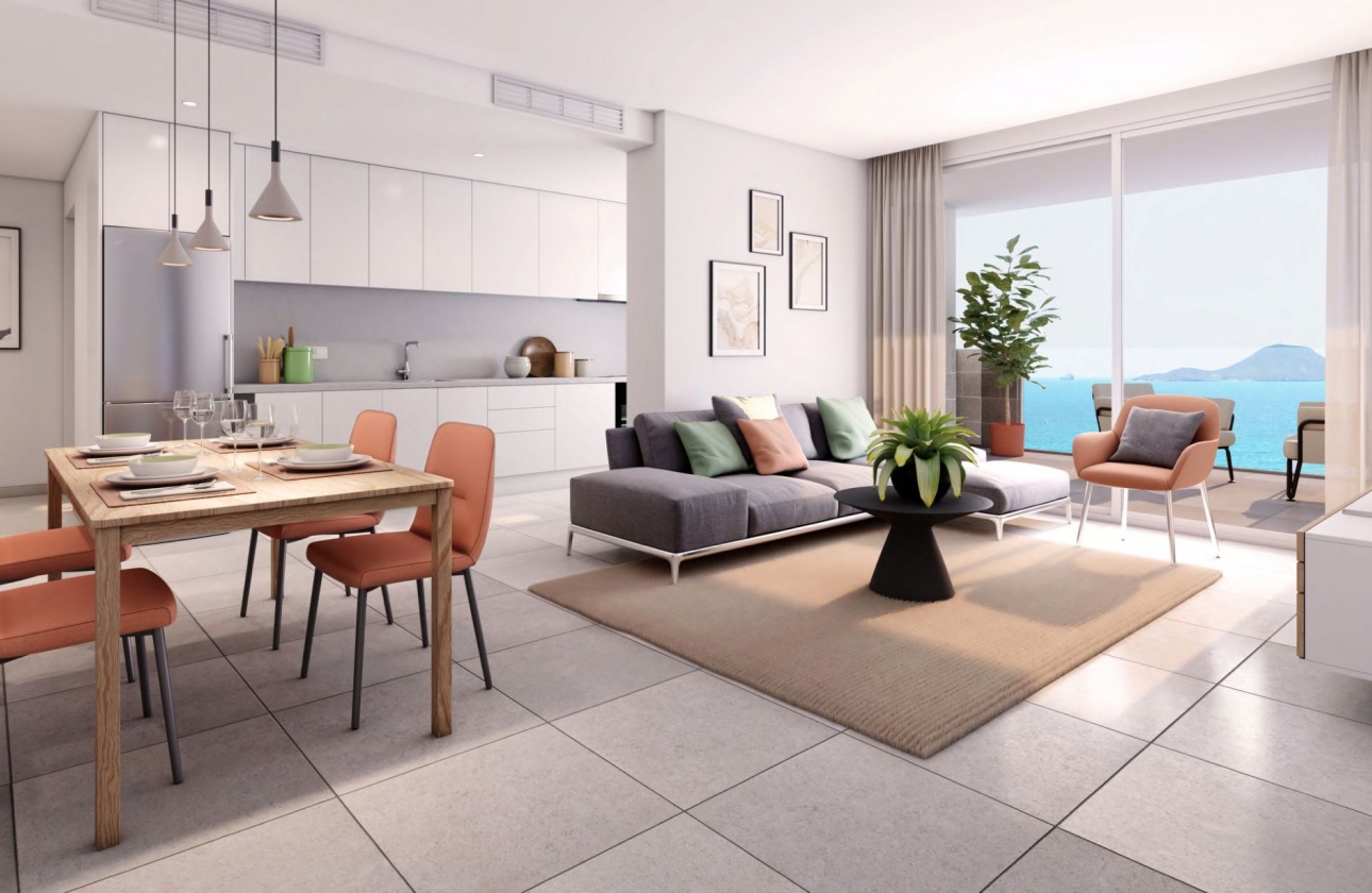 New Build - Apartment / flat - La Manga - La Manga Del Mar Menor