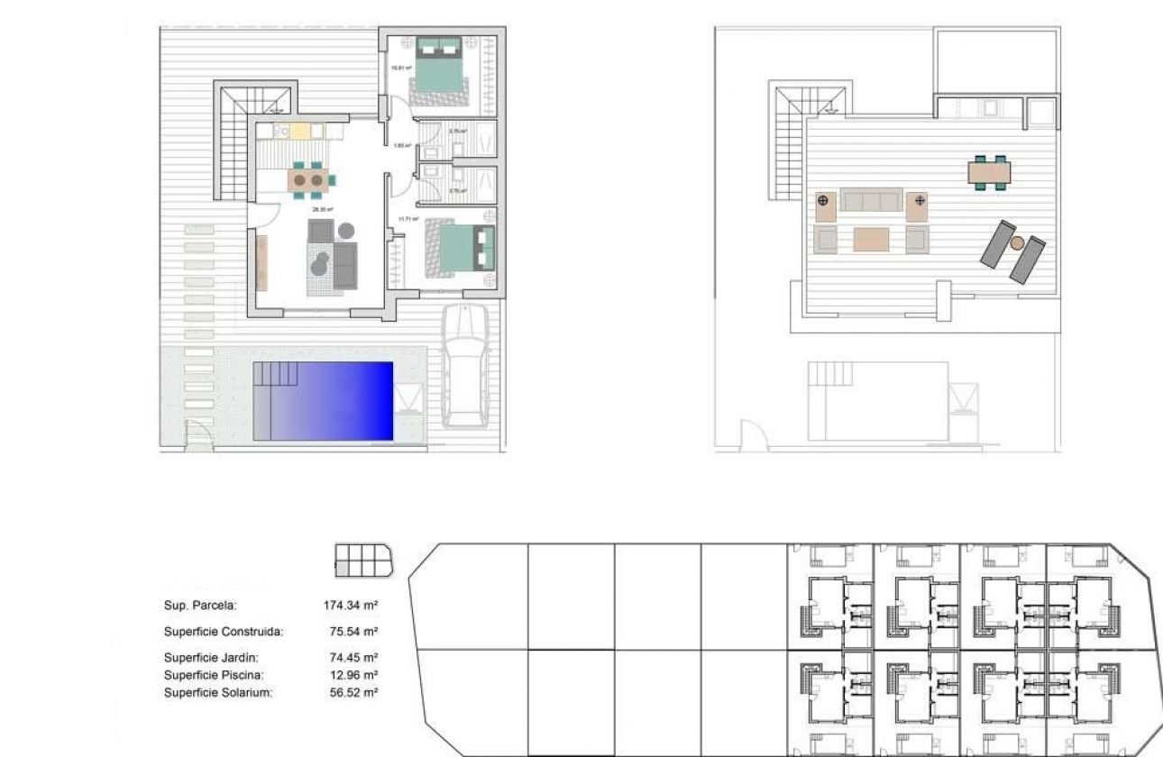 Obra nueva - Villa - Torre Pacheco - Roldán