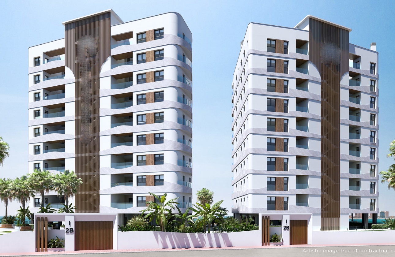 New Build - Apartment / flat - La Manga - La Manga Del Mar Menor