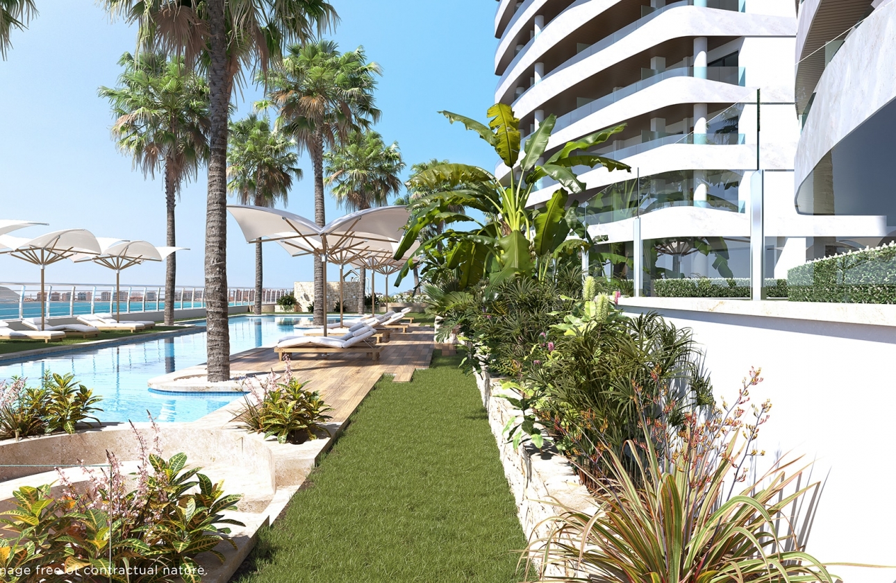 New Build - Apartment / flat - La Manga - La Manga Del Mar Menor