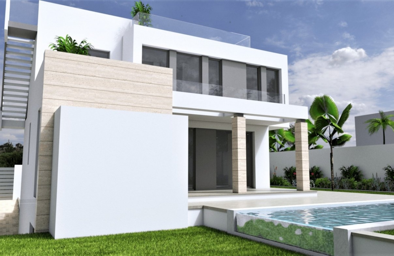 Obra nueva - Villa - Torrevieja - Aguas Nuevas 1