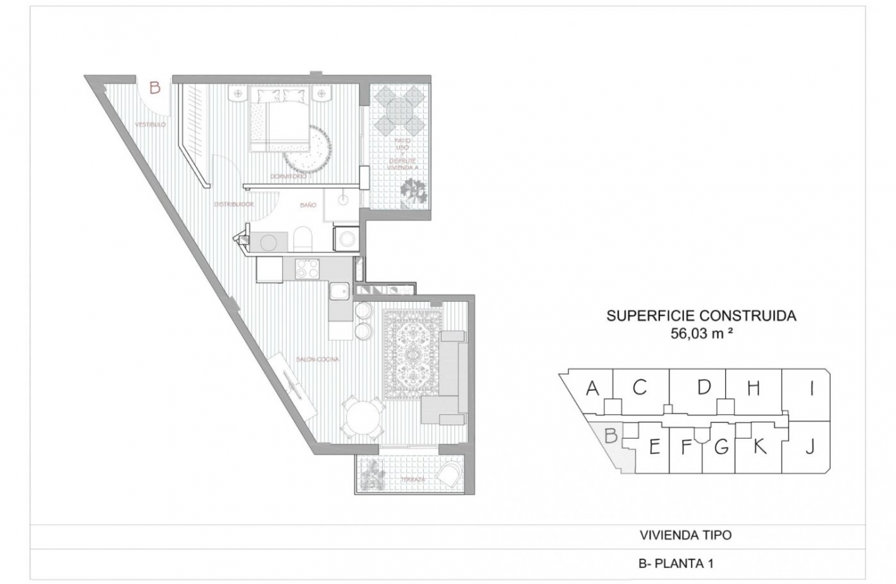 Obra nueva - Apartamento / piso - Alcantarilla