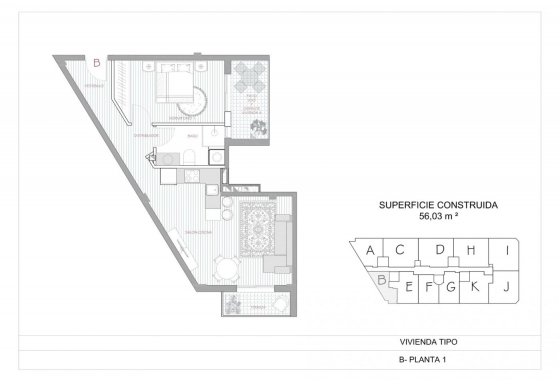 Obra nueva - Apartamento / piso - Alcantarilla