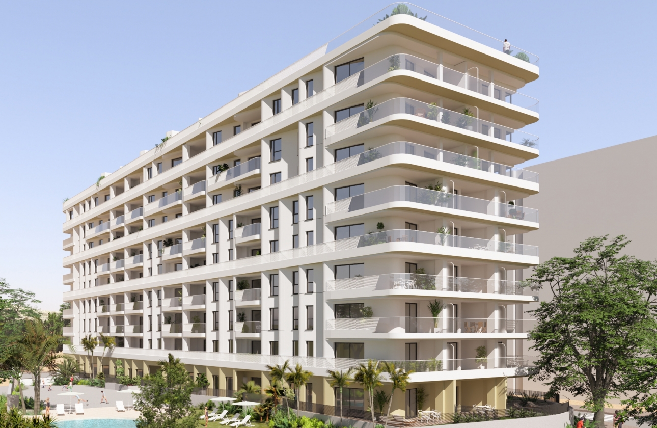 New Build - Ground floor apartment - Villajoyosa - La Vila Joiosa