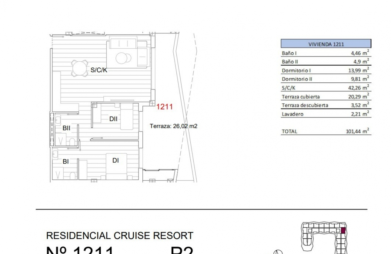 Reventa - Apartamento / piso - San Miguel de Salinas