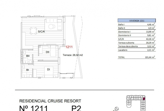 Reventa - Apartamento / piso - San Miguel de Salinas