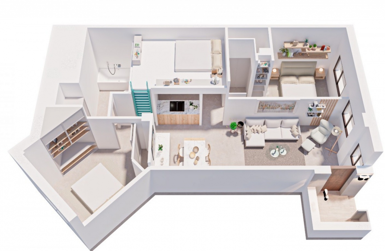 Obra nueva - Apartamento / piso - Pilar de la Horadada