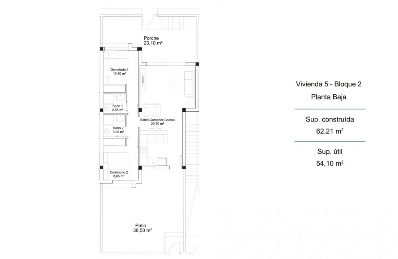 Obra nueva - Bungalow - Orihuela Costa - Pau 26