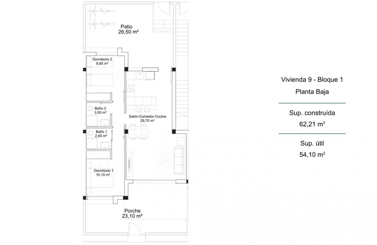 Obra nueva - Bungalow - Orihuela Costa - Pau 26