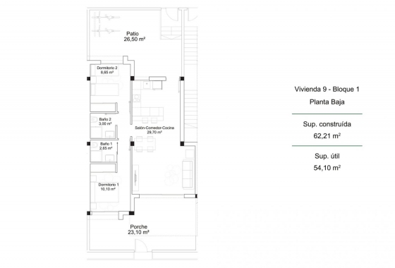 Obra nueva - Bungalow - Orihuela Costa - Pau 26