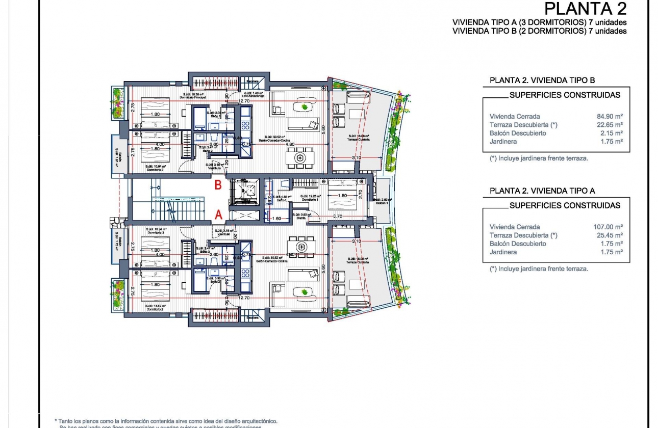 Obra nueva - Ático - La Manga Club - Las Orquídeas