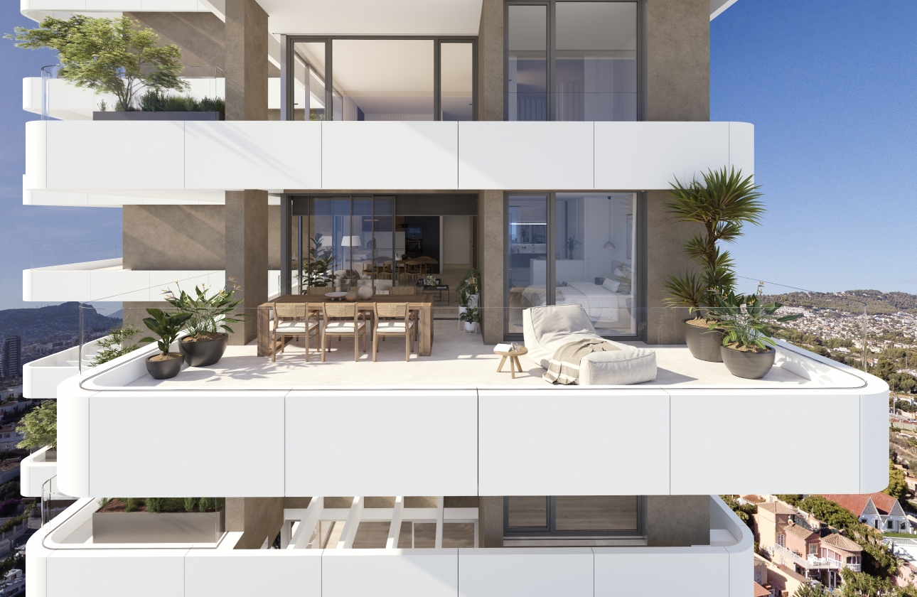 Obra nueva - Apartamento / piso - Calpe