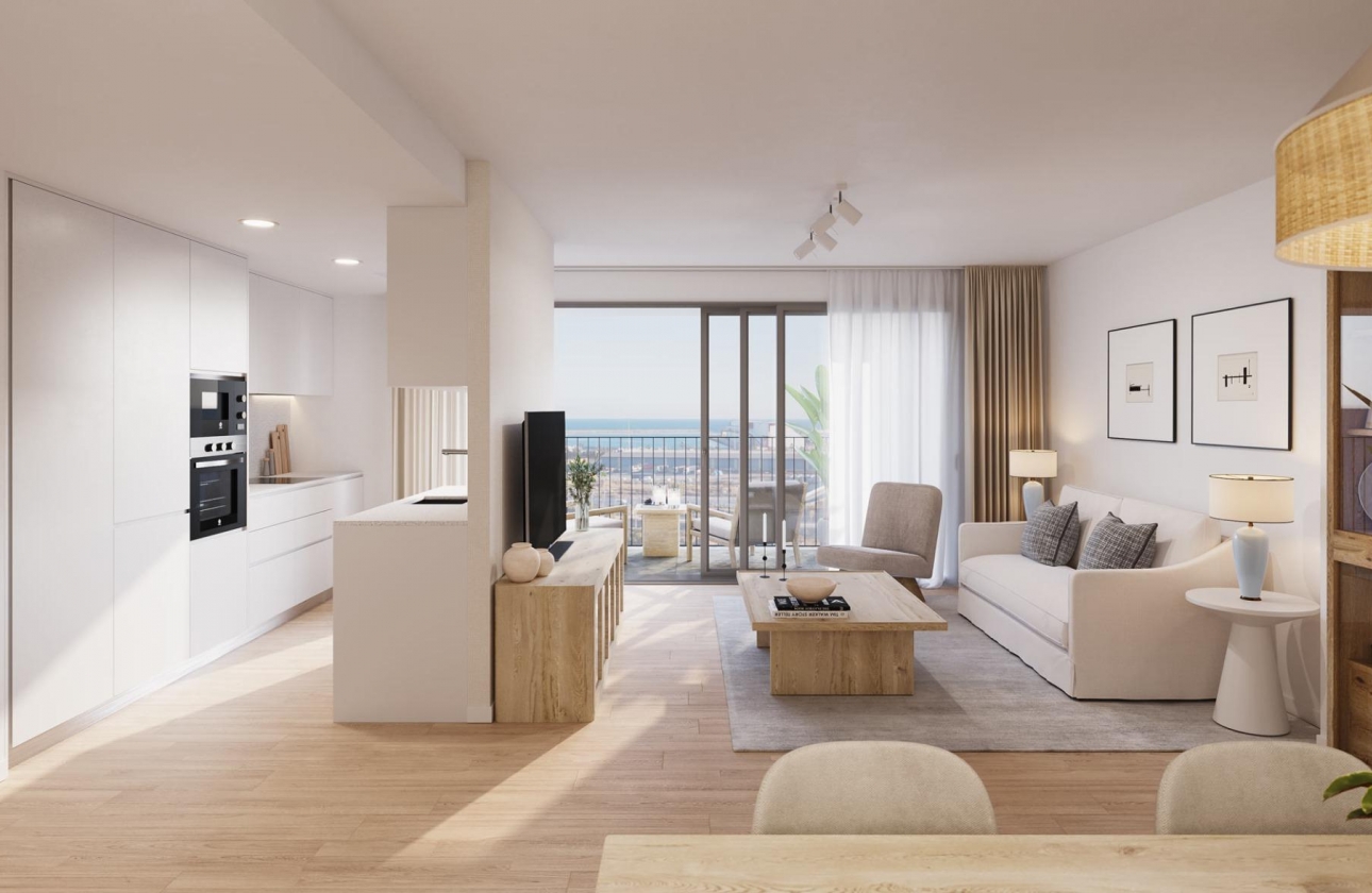 Obra nueva - Apartamento / piso - Alicante - Benalua