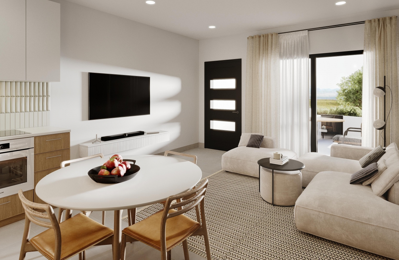 New Build - Ground floor apartment - Mazarrón