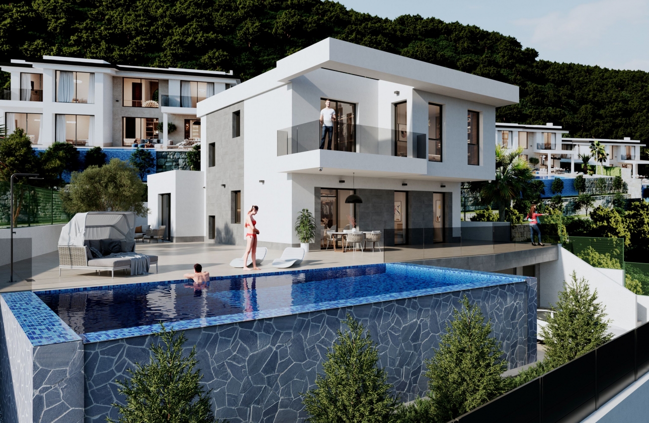 Obra nueva - Villa - Finestrat - Urbanización Sea Hills