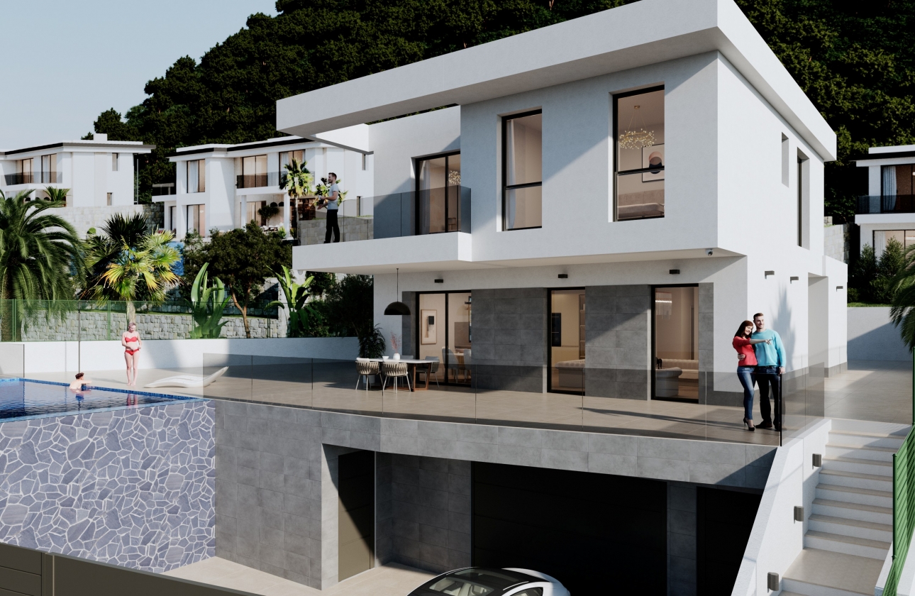 Obra nueva - Villa - Finestrat - Urbanización Sea Hills