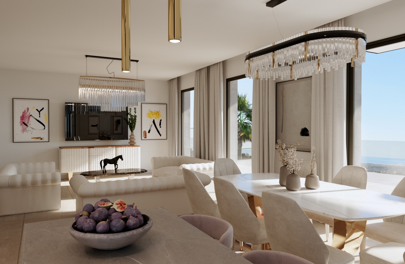 Obra nueva - Villa - Finestrat - Urbanización Sea Hills