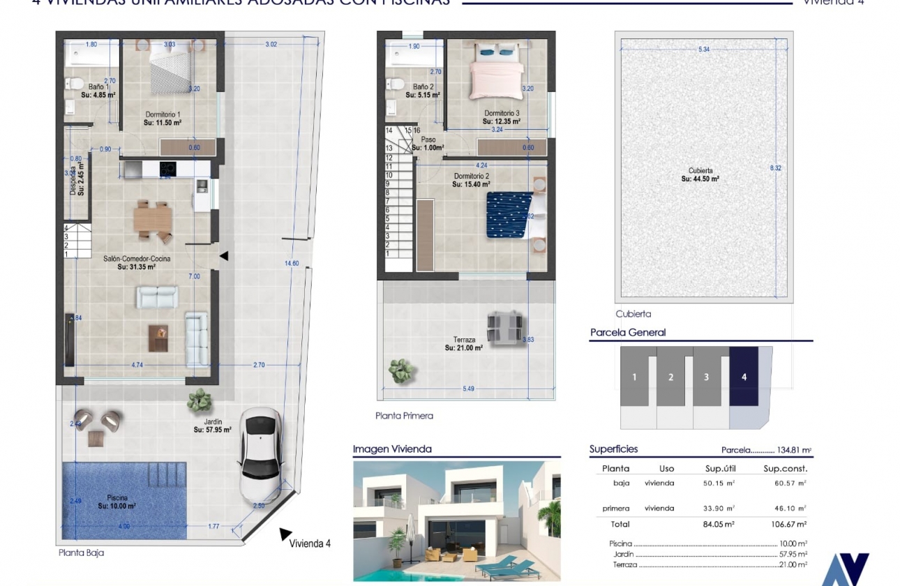 Revente - Villa - San Pedro del Pinatar