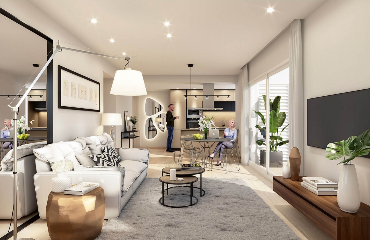 Nouvelle construction - Ground floor apartment - Algorfa