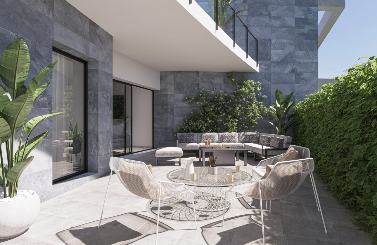 New Build - Ground floor apartment - Mazarrón