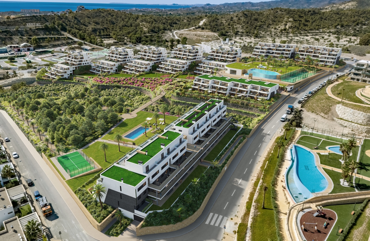 Nouvelle construction - Ground floor apartment - Finestrat