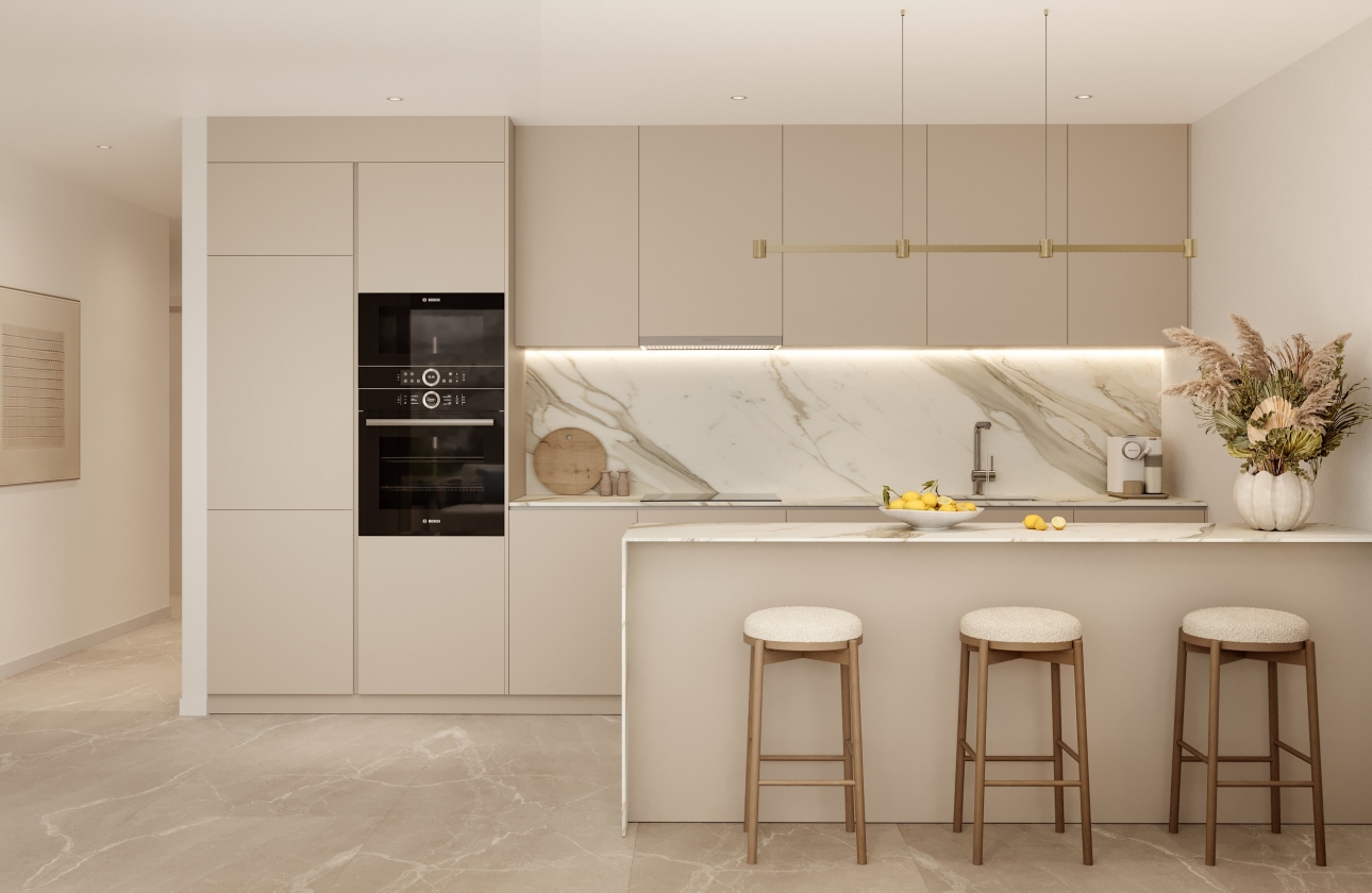 Nouvelle construction - Ground floor apartment - Finestrat