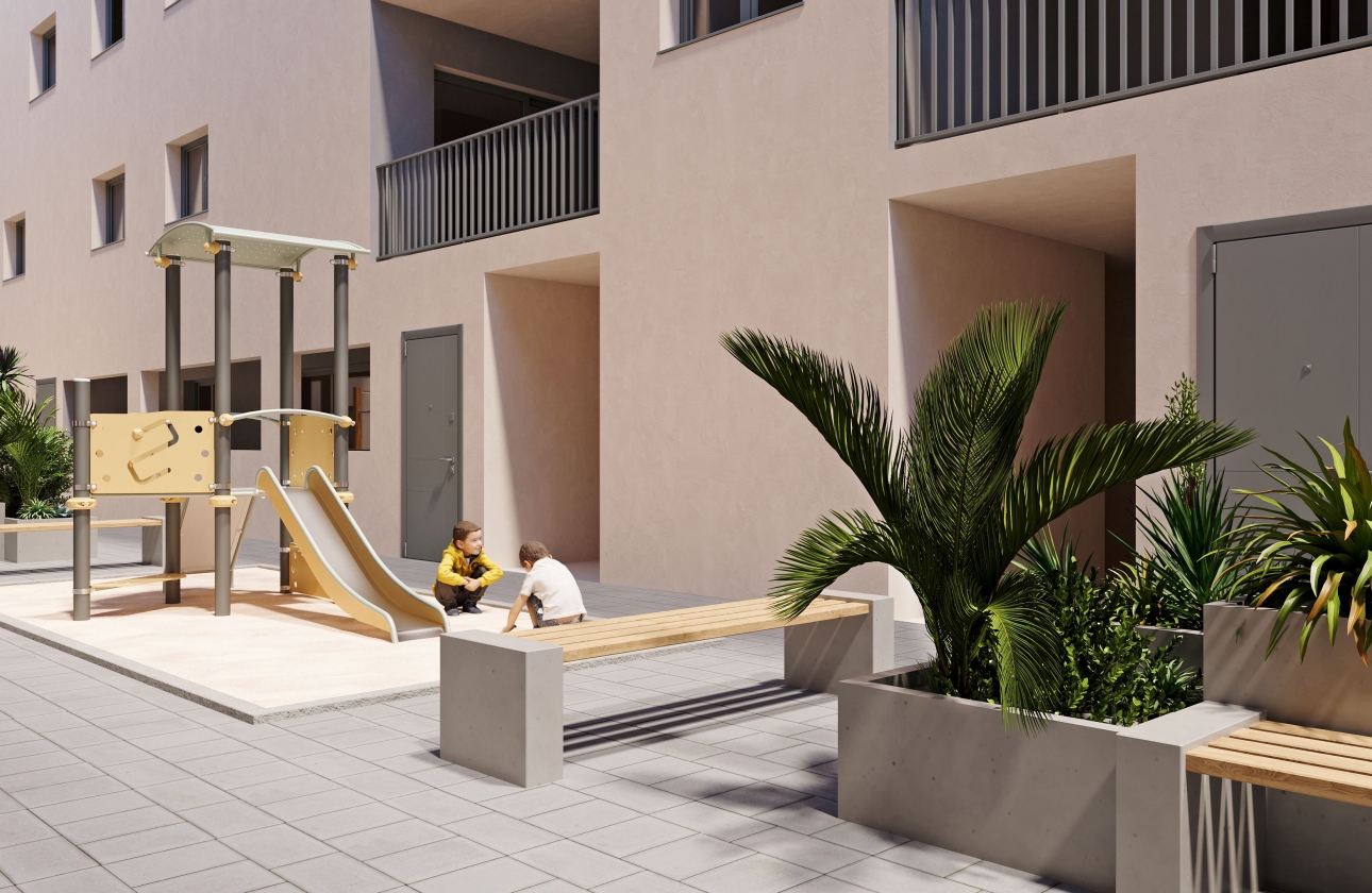 New Build - Ground floor apartment - San Miguel de Salinas