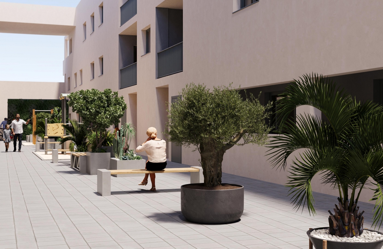 New Build - Ground floor apartment - San Miguel de Salinas