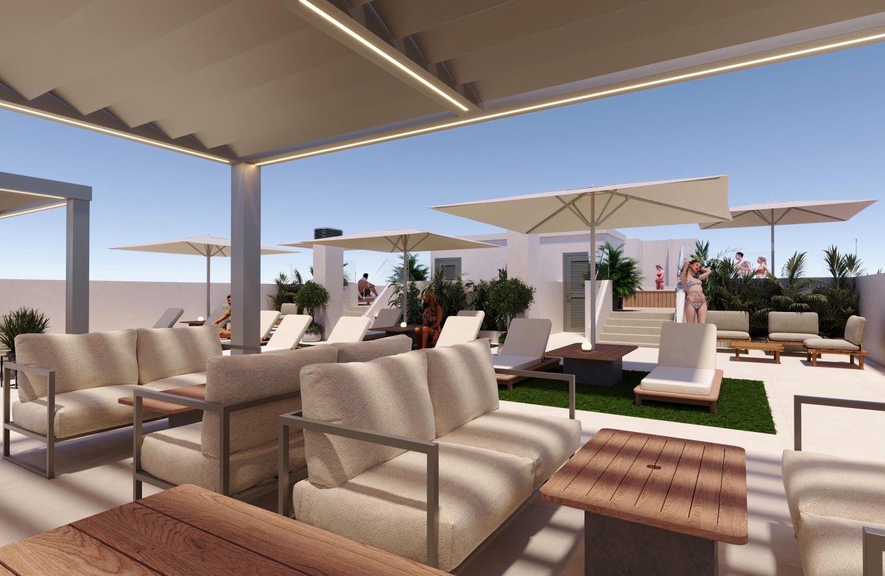 New Build - Ground floor apartment - San Miguel de Salinas