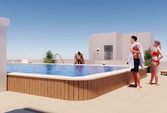 New Build - Ground floor apartment - San Miguel de Salinas