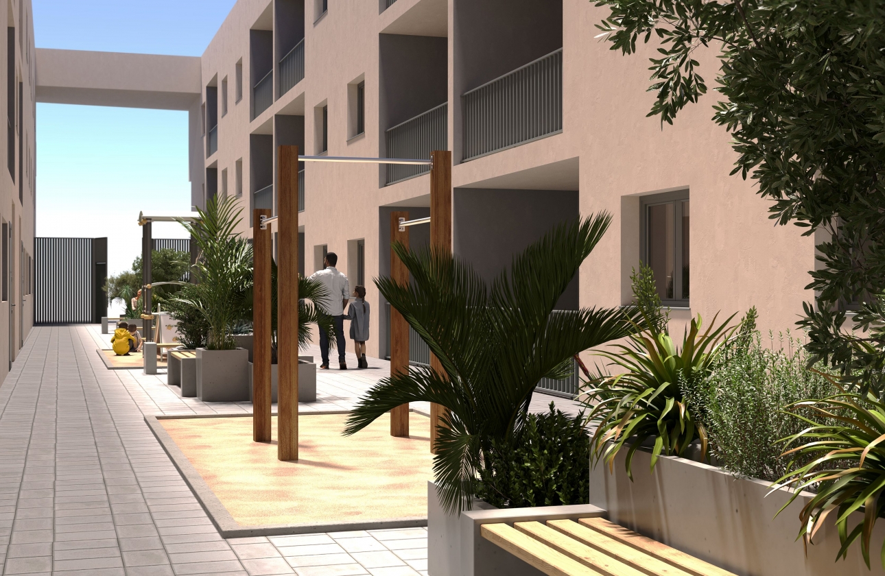 Nouvelle construction - Ground floor apartment - San Miguel de Salinas