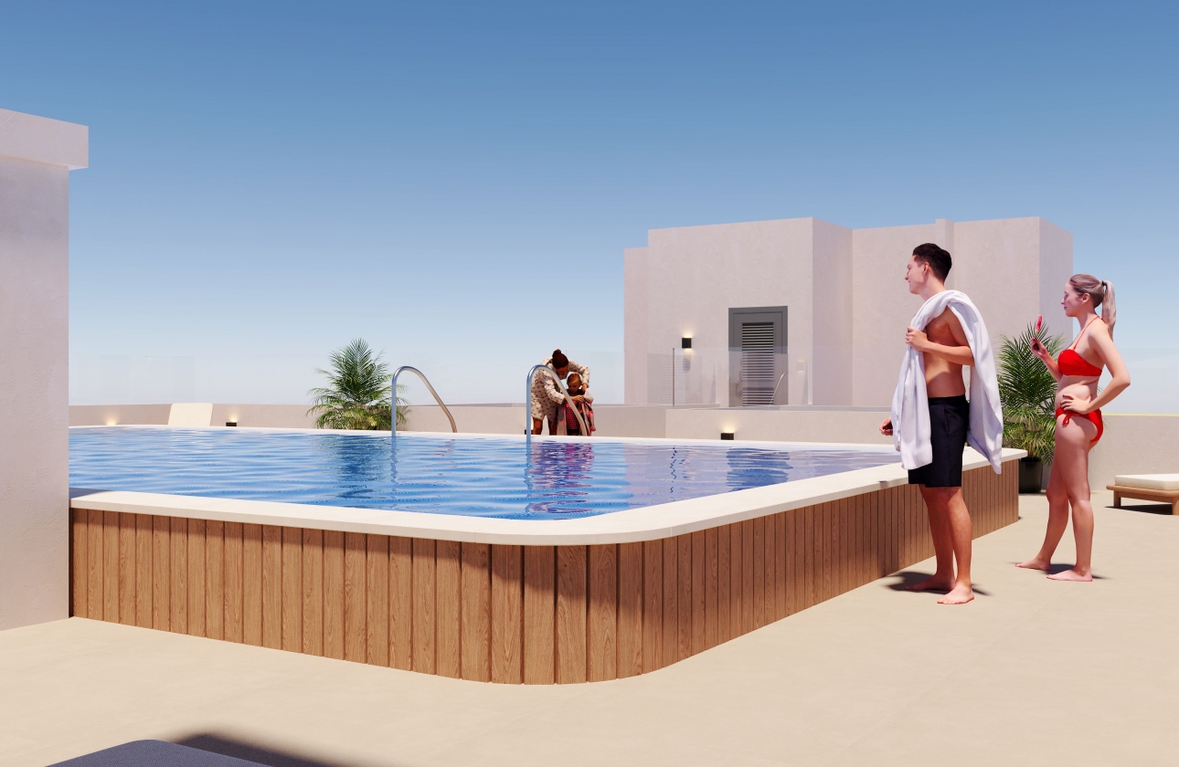 New Build - Apartment / flat - San Miguel de Salinas