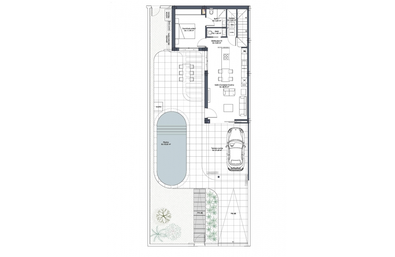 Obra nueva - Villa - Los Alcázares - Serena Golf