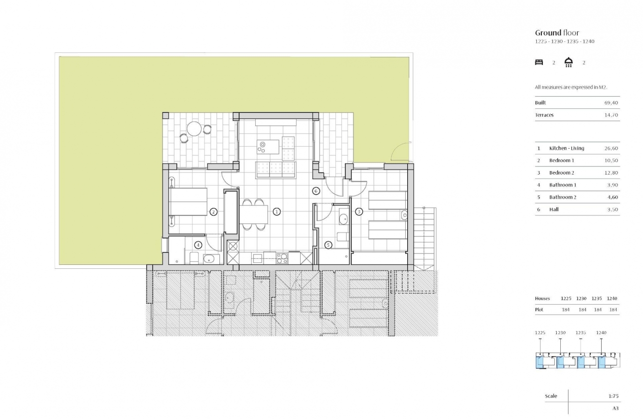 Obra nueva - Bungalow - Algorfa - La Finca Golf