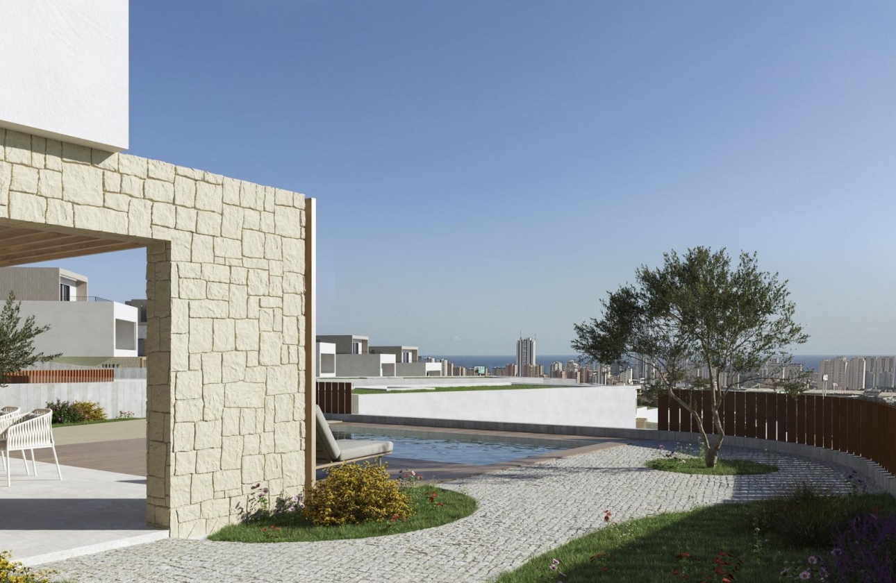 Obra nueva - Villa - Finestrat - Campana Garden