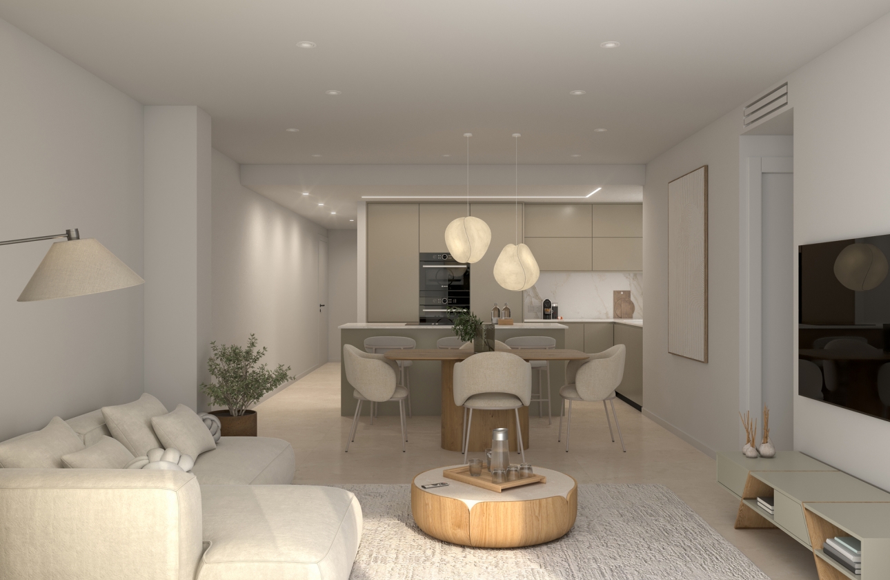 Nieuwbouw Woningen - Ground floor apartment - Catral