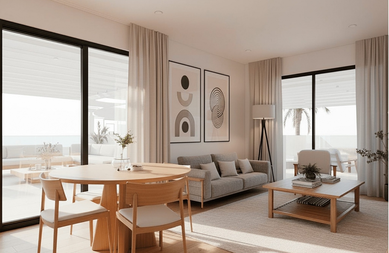 Obra nueva - Ground floor apartment - Los Alcázares